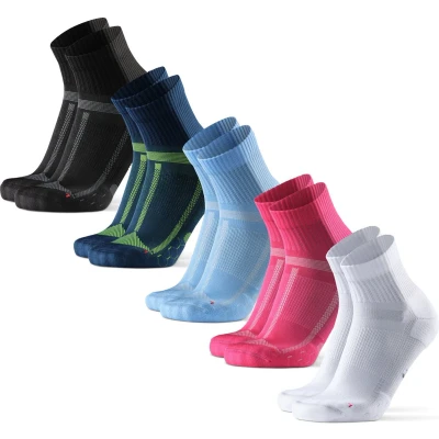 Afbeelding van Danish Endurance LONG Distance Running 5 PACK Sokken, Maat: 35 38, Mottled light pink