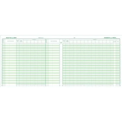 Image de Journal Exacompta de caisse ou banque 27x32cm 80p