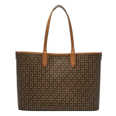Afbeelding van Fossil Williamson Shopper, Dames, Maat: One Size, Dark brown