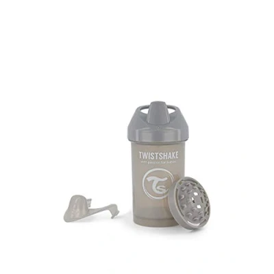 Afbeelding van Twistshake 78278 Drinkbeker 300ml met fruit mixer, Pastelgrijs