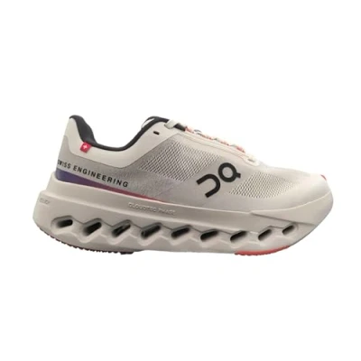 Afbeelding van On Cloudsurfer Hardloopschoenen neutraal White flame, Dames, Maat: 37.5, flame Polyester
