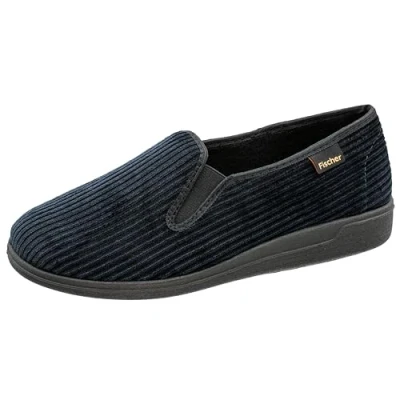 Image de Fischer Pantoufles pour hommes 204120, Pointure:42 EU, La couleur:bleu