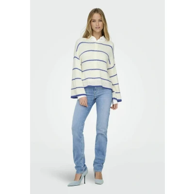 Afbeelding van ONLY Onlgeena Trui Cloud dancer, Dames, Maat: Medium, dancer