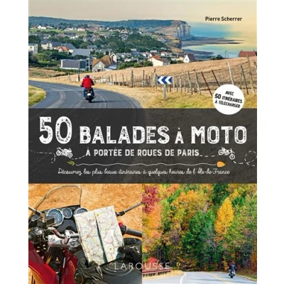 Image de 50 balades à moto portée de roues Paris