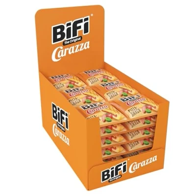 Image de BiFi Carazza Original Lot de 30 (30 x 40 g) Collation à pizza salée emporter