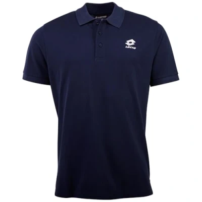 Afbeelding van Lotto 1124003 Polo pour homme, coupe droite Dress Blues, taille S