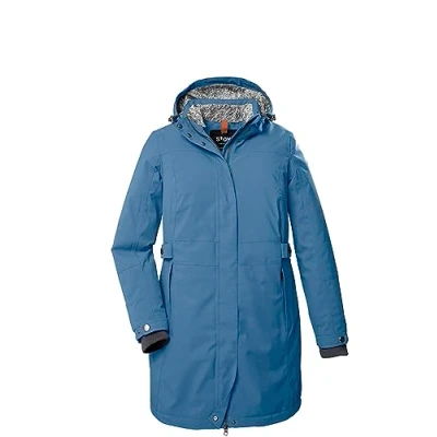 Afbeelding van STOY parka dames winterjas functionele winter 39797 blauw maat 50