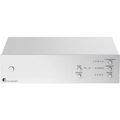 Afbeelding van Pro Ject Phono Box S3 B zilver voorversterker