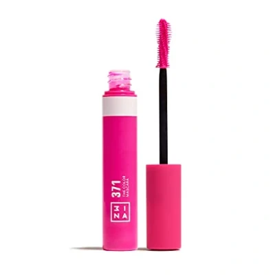 Image de 3INA MAKEUP Le Mascara Coloré Rose 371 avec Kératine Végétale Volumisant pour Cils et Yeux Sensibles Vegan Sans Cruauté