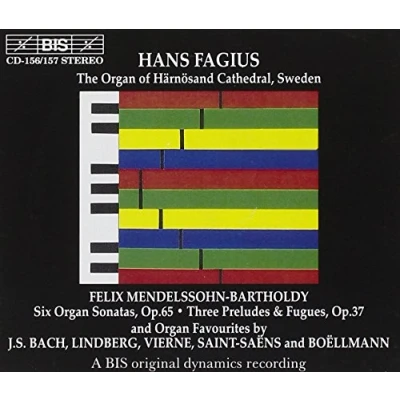 Afbeelding van Hans Fagius Six Organ Sonatas (2 CD)