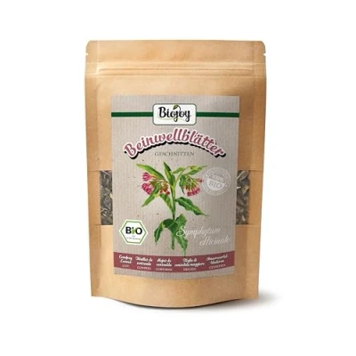 Afbeelding van Biojoy Biologische Smeerwortelthee (100 g), gedroogd en gesneden (Symphytum officinale)