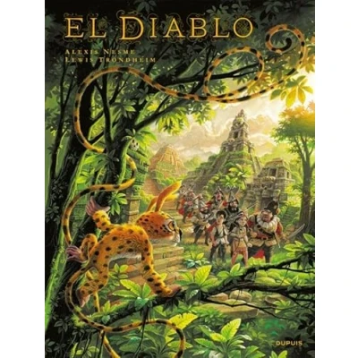 Afbeelding van Marsupilami door 1 Marsu Nesme &amp; Trondheim El diablo