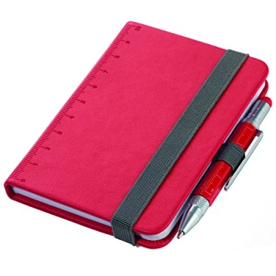 Afbeelding van Troika LILIPAD + LILIPUT Notitieblok A7 met pen (Rood)