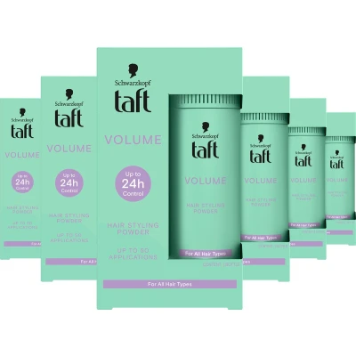 Afbeelding van Taft Volume Styling Powder Voordeelverpakking 6x 10gr
