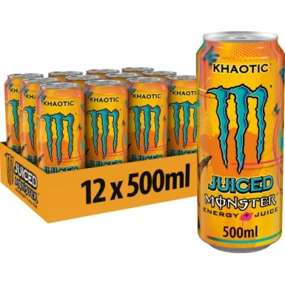 Afbeelding van Monster Energy Juiced Khaotic, 12 x 500 ml, wegwerp blik