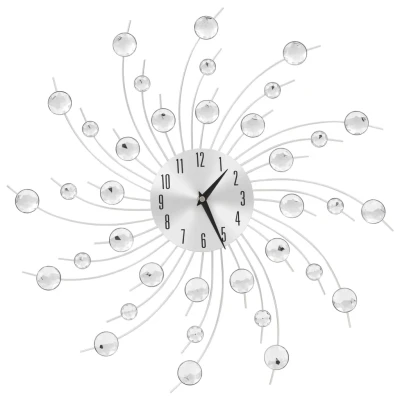 Afbeelding van Wandklok met quartz mechanisme 50 cm modern ontwerp