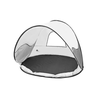 Afbeelding van Deryan Luxe Pop Up Strandtent Anti UV 50+ Silver