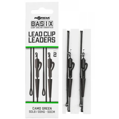Afbeelding van Korda Basix Lead Clip Leaders Groen