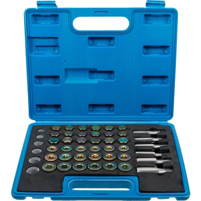 Afbeelding van BGS Reparatieset voor olieaftap schroefdraad 114 delig