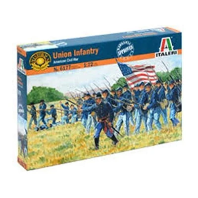 Afbeelding van Italeri Union Infantry American Civil War 1:72 (Ita6177s) modelbouwsets, hobbybouwspeelgoed voor kinderen, modelverf en accessoires