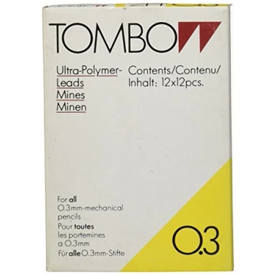 Afbeelding van Tombow Ex 03p 2h box met 12 buizen à minuten, 0,3 mm