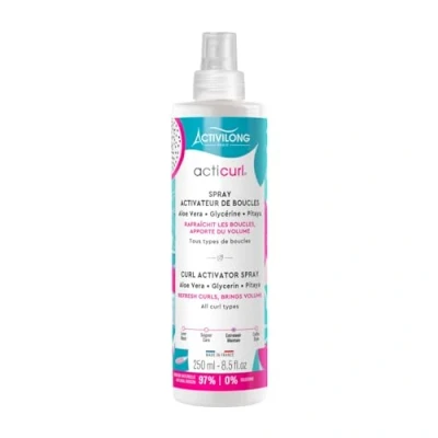 Image de Activilong Acticurl Hydra Curl Activator Spray Dragonfruit Pitaya Glycérine Aloe Vera 250 ml