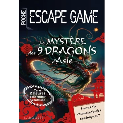 Image de Escape game de poche junior : Le mystère des 9 dragons d&#039;Asie