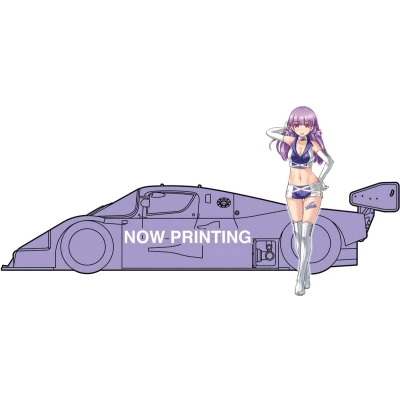 Afbeelding van 1:24 Hasegawa 52742 Egg Girls Sauber Mercedes C9 Claire Frost met Figuur Plastic Modelbouwpakket