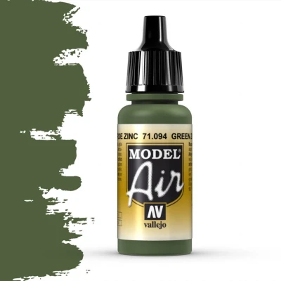 Afbeelding van Model Air Green Zinc Chrom. 17ml 71094