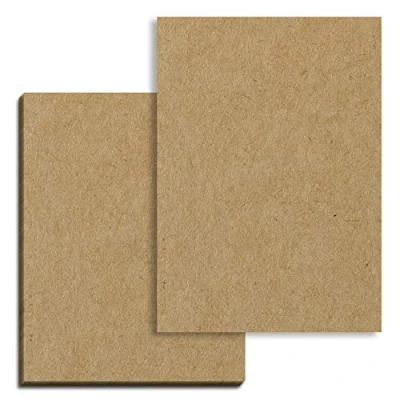 Afbeelding van 50 vellen, kraftpapier, bruin, A4, 200 g/m²