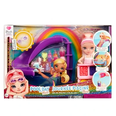 Image de Poupée Rainbow High Littles Journée Piscine avec Blush