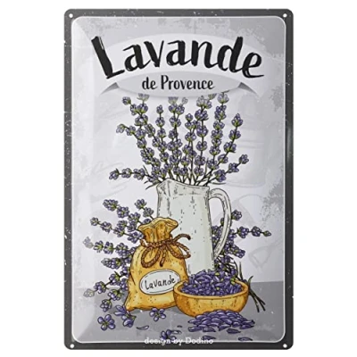Afbeelding van Wandbord Huis Tuin Keuken Decoratie Lavande De Provence