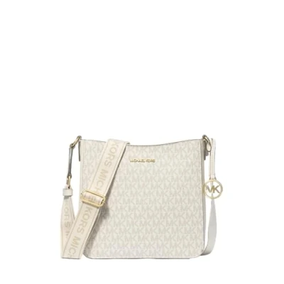 Afbeelding van Michael Kors Jet Set Travel Kleine schoudertas met kenmerkend logo, vanille, Vanille