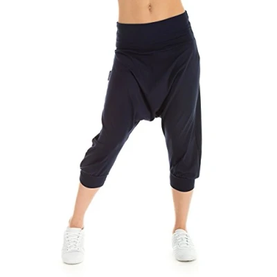 Afbeelding van Winshape 3/4HAREM Trainingsbroek, Dames, Maat: Medium, Night blue
