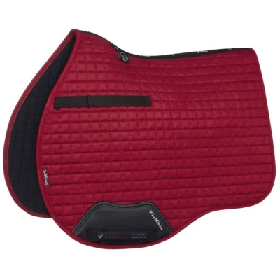 Afbeelding van LeMieux Zadeldekje Luxury Square Veelzijdigheid Chilli Red S/M (Pony/Cob) Agradi.be