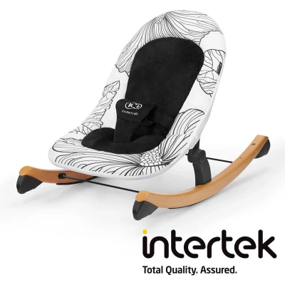 Afbeelding van Kinderkraft Wipstoel Finio Black/White