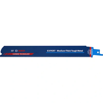 Image de BOSCH S 1155 HHM Lame de scie alternative Expert Métal dur moyennement épais (10 pièces) 2608900376