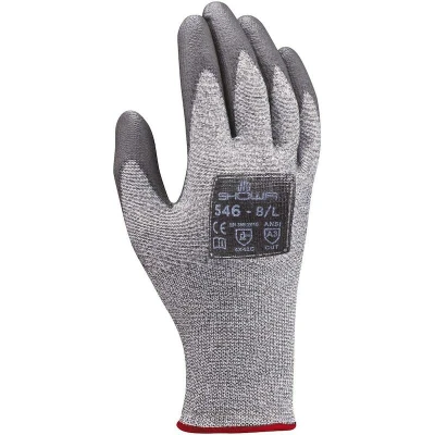 Afbeelding van Showa 546 Gr. XL 4700 HPPE vezel, Polyurethaan Snijbeschermingshandschoen Maat (handschoen): 9, Cat II 1 paar