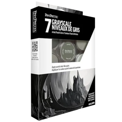Afbeelding van PanPastel Ultra Soft Artist Pastel Set 9 ml 7/Pkg Grey Scale
