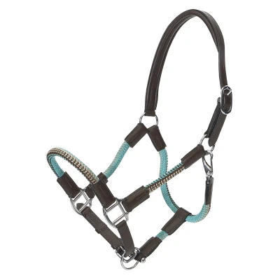Image de Kavalkade Licol Cavo Marron/Turquoise Cob