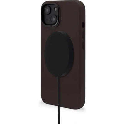 Afbeelding van Decoded Leather Backcover Apple iPhone 14 Chocolate Brown