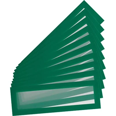 Afbeelding van Tarifold Es 195205 Magneto PRO Magneet titellijst A5/A4 voor etiketten (55 x 210 mm lang), 10 stuks, magneetborden, groen