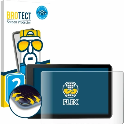 Afbeelding van BROTECT Screenprotector voor Garmin zumo XT2 Folie Beschermfolie transparant volledig dekking (2 Stuks)