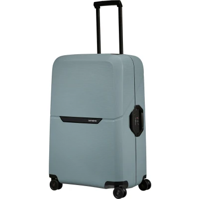 Afbeelding van Samsonite Magnum Eco Spinner 75 ice blue Harde Koffer