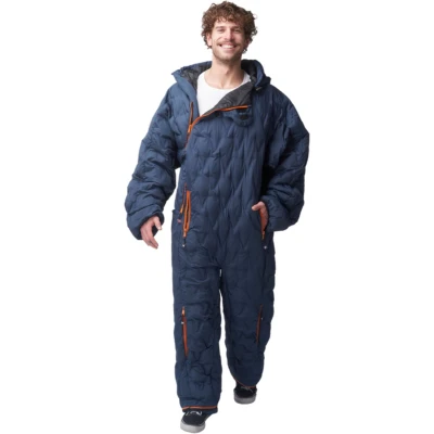 Afbeelding van Selk’bag Pro Draagbare Slaapzak Kampeerbenodigdheden Kampeeruitrusting 100% Gerecycled Primaloft Thermoplume Isolatie Marineblauw XL