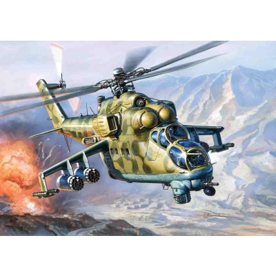 Afbeelding van Zvezda Mil 24 Vp (Zve7403) modelbouwsets, hobbybouwspeelgoed voor kinderen, modelverf en accessoires