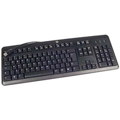 Afbeelding van HP 672647 043 toetsenbord USB QWERTZ Duits Zwart