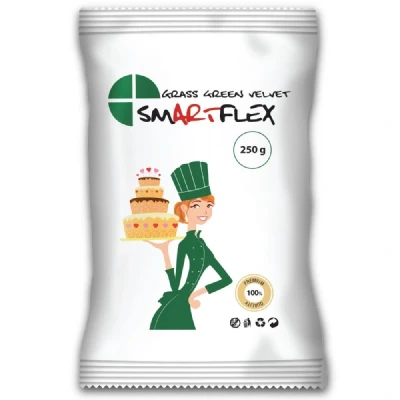 Afbeelding van SmartFlex Fondant Gras Groen Velvet 250g