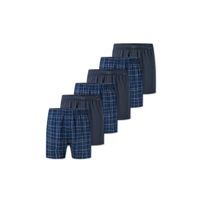 Afbeelding van Schiesser Heren boxershort 6 pack Single Jersey