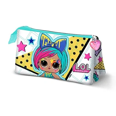 Afbeelding van KARACTERMANIA LOL Surprise Art etui drievoudig, Meerkleurig, Triple Pencil Case